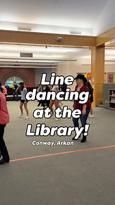 1.8K views · 18 reactions | We love dancing, we love the library, and we love dancing at the library! (After hours, of course! ) Don’t miss out on our next beginner line dance class at the Faulkner County Library on Friday, November 14th! 睊 #conway #conwayar #linedancing #smallbusiness #futureofconway #conwaylinedancing #library #libraryevents #uca #hendrix #cbc #arkansascreates | Rowdy Roundabout Dancing | Facebook