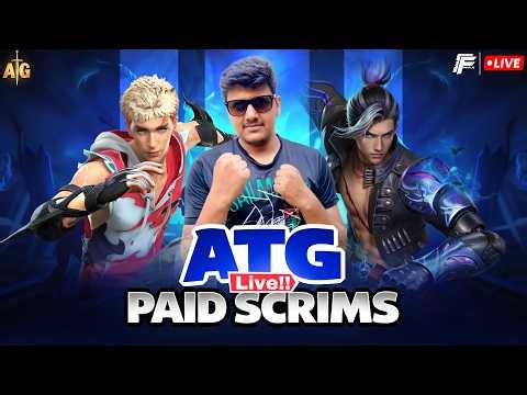 FFMIC GRIND SCRIMS 🔥 || FT- MVS,TJ,UCW,PG AND AXM || CASTER VYAS🎙️ || FREE FIRE LIVE🏆