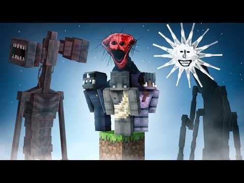I Terrified My Friends with EVERY Horror Mod on ONE BLOCK