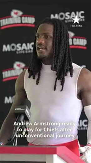 Andrew Armstrong ready to play for Chiefs after unconventional journey