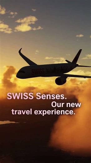 A redefined way of traveling. ✨ | SWISS