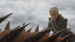 Daenerys takes on the Lannister army in Game Of Thrones