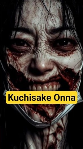 Kuchisake-Onna | Japanese Urban Legend | Hindi Horror Stories #shorts #viralreels