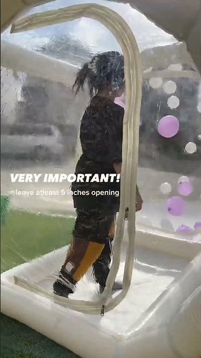 How to enter a Bubble House #businessideas #eventcoordinator #rentalbusiness #bubblehouse