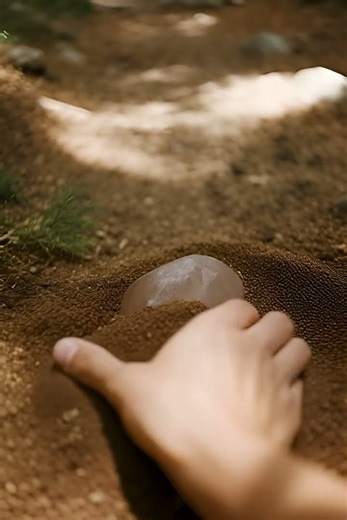 Found a Raw Smoky Quartz Hidden in the Forest