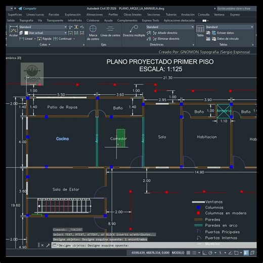 TORIENT command in AutoCAD | Easily align text #autocad #surveyor #architecture