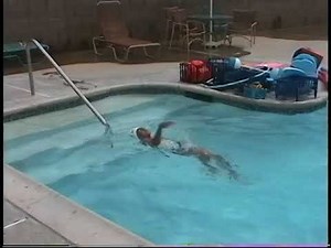 Michelle Shinto Swim Lesson at Orange Park Acres WSS pool 1995