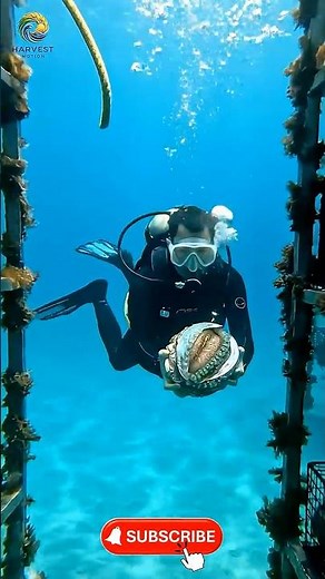 LUXURY Abalone Harvest: High-Tech Farming & Pearlescent Processing | Harvest Motion