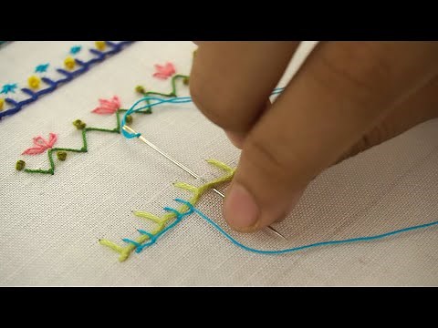 Beginners' Embroidery: Blanket Stitch | Hand Embroidery Borders
