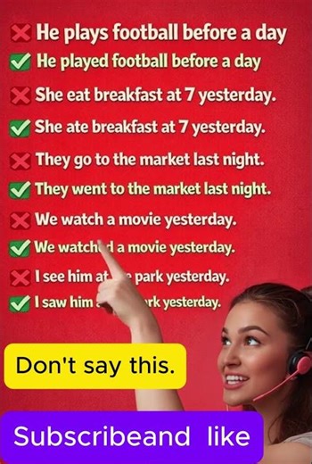 Stop Making These Past Tense Mistakes | Daily English Practice for Beginners