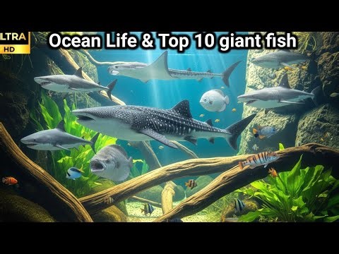 Top 10 Biggest Fish in the Ocean | Amazing Giant Fish of the Deep Sea