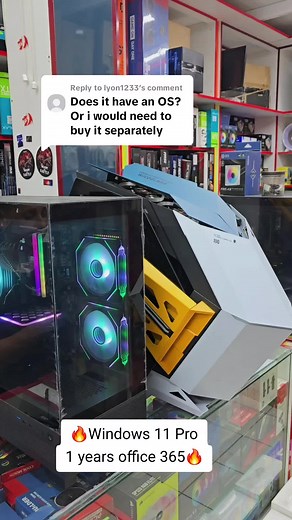 Replying to @lyon1233 windows 11 pro fully activated and 1 years office license. ##gamingshop #gaming #rx #rtx #nvidia #amd #ryzen #intel #sale #shop #boksburg #pc #1660super #i5 #eastrand #rgb #rtx4070ti #shop #fortnite #fpstest #benchmark #i7 #i713700k #i713700 #rx6600 #fortnite #fleemarket #southafrica #computer #computershop #shop #sacomputers #satech #southafricatech #technology #windows