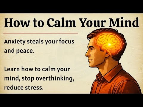 How to Calm Your Mind | Stop Overthinking | Motivational Video 🔥| Graded Reader ✅