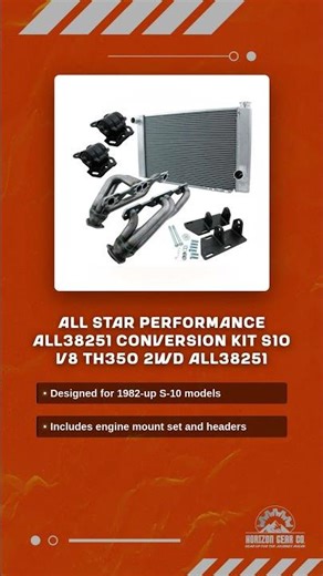 All Star Performance ALL38251 Conversion Kit S10 V8 TH350 2WD ALL38251 #Shorts