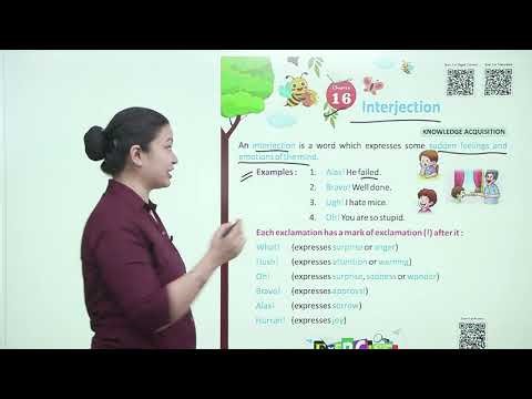 Ch 16 | Lavendar Books | Grammar | Class 2 | Interjection | For children