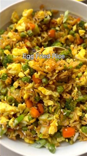 Egg Fried Rice with Cottage Cheese