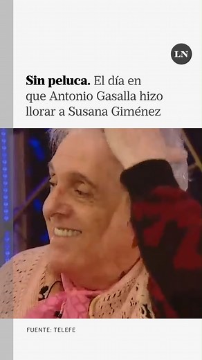 4.4M views · 150K reactions | Para el aniversario número 30 del programa de Susana Giménez, en 2017, Antonio Gasalla y la conductora protagonizaron un emotivo momento cuando él se sacó por primera vez, en 16 años, la peluca del personaje La Abuela e hizo estallar al público en el Teatro Gran Rex. | LA NACION | Facebook