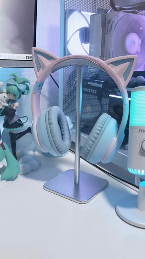 置くだけでも可愛い使っても可愛いオススメ周辺機器♪ #7sgood #7sgood購入品 #ゲーミングデスク #ゲーム部屋 #水色系統デスク@7sGood【セブンスグッド】公式