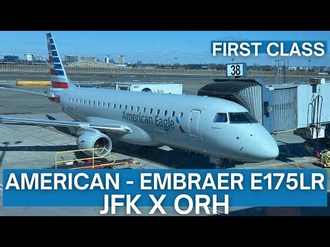 TRIP REPORT | American Airlines - Embraer E175LR - New York (JFK) to Worcester (ORH) | First Class
