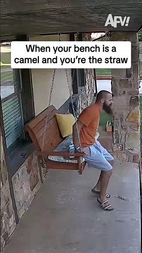 When your bench is a camel and you're the straw