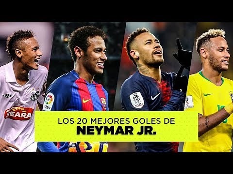 Top20 de mejores goles de Neymar en su carrera profesional