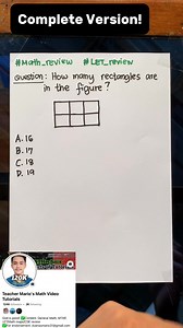 133K views · 549 reactions | How Many Rectangles? #maths #virals #viralreelsシ #viralvideo Part 1 | Math Teacher Mario | Facebook