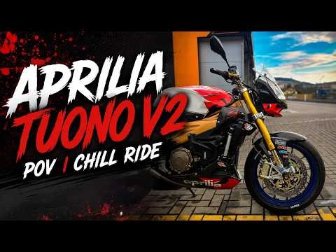 Aprilia Tuono V2 POV | Chill Ride