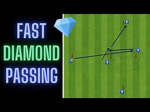 Diamond Passing | Fast Paced Passing | Football/Soccer