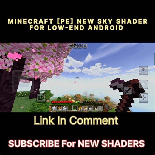 Minecraft New Shader for Android 🎯