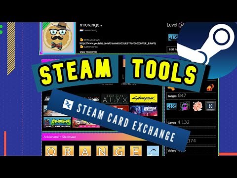 The Most Useful Steam Tools | Steam Card Exchange - Trading Bot, Steam Cards, Items Showcase