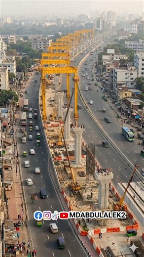 From a completely clear city corridor to a state-of-the-art elevated transit hub. #timelapse #metro