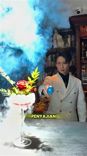 Begini Cara Bartender Kelas Atas Menyajikan Minuman ‼️