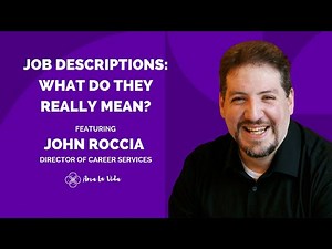 Job Descriptions: What Do They Really Mean?