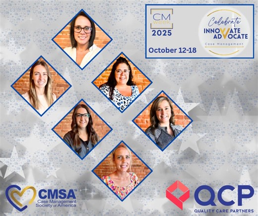It’s National Case Management Week Oct 12-18! #QCP would like to recognize our wonderful hard-working Case Management staff! Alyssa, Health Services Manager and RN Case Managers: Niki, Anne, Haylie, Brittani, and Karley (not pictured: Alaina) Caring that makes a difference! www.QualityCarePartners.com #CMWeek2025 #casa #CaseManagement Case Management Society of America | Quality Care Partners