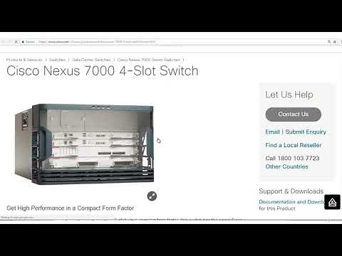 DC Switches Intro Nexus 7000 Chassis and Supervisors