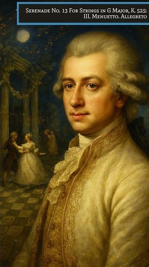 Mozart – Eine kleine Nachtmusik: Menuetto 🎻 | Elegant Classical Charm #ClassicalMusic #Shorts