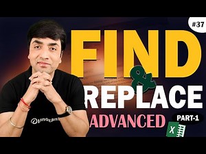 Excel's Find and Replace Advanced |Surprising Features Part-1