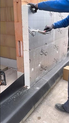 DIY: Installing Styrofoam Insulation on Wall with Plastic Anchors - Easy Step-by-Step Guide