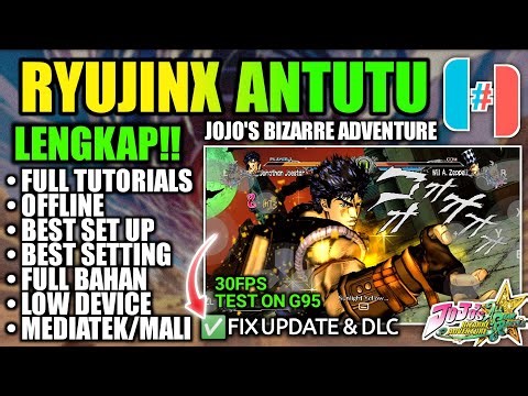 FULL TUTORIAL!! PLAY JOJO'S BIZARRE ADVENTURE ON ANDROID LATEST VERSION | RYUJINX ANDROID