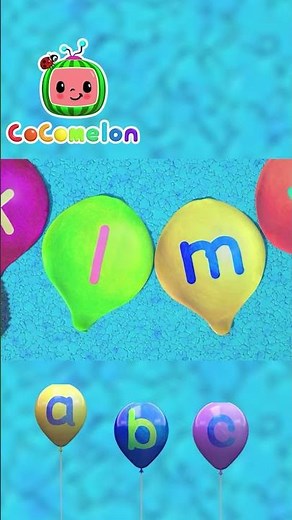ABC Song with Balloons! Pop and Learn! 🎈🔤 CoComelon
