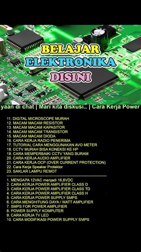 Merakit Miniatur Power Amplifier Menggunakan Remot Mainan RC