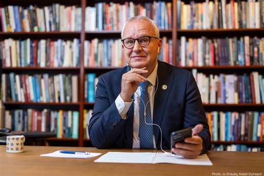 4.2M views · 160K reactions | “Oh my god… I have no words.” Listen to the emotional moment this year’s laureate Maria Corina Machado finds out she has been awarded the Nobel Peace Prize. Kristian Berg Harpviken, Director of the Norwegian Nobel Institute, shared the news with her directly before it was announced to the world. #NobelPrize #NobelPeacePrize | Nobel Prize | Facebook