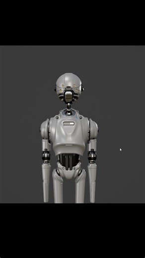 Pablo Munoz Gomez | Alright here it is... The final pass on this droid concept using 100% non-destructive primitives in 3D Modeler! . #3D #droid #concept... | Instagram