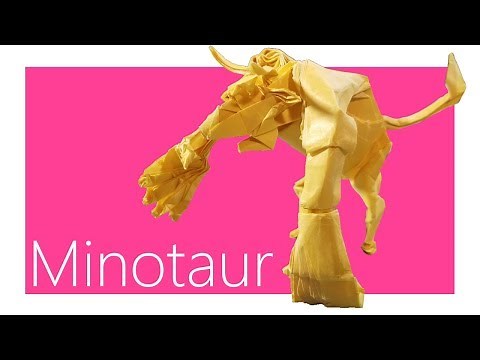 Minotaur Origami Tutorial (Satoshi Kamiya)