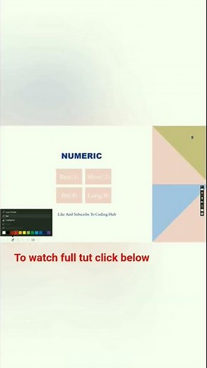 Java Datatype in 60sec #shorts #ytshorts #codingbat