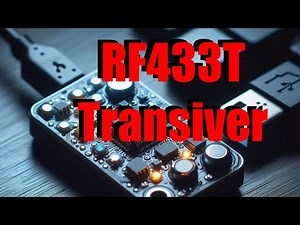 Rf433T модуль. Распаковка и подключение. CardPuter