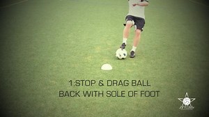 How to do a Drag Back Turn - Football Soccer Move Tutorial