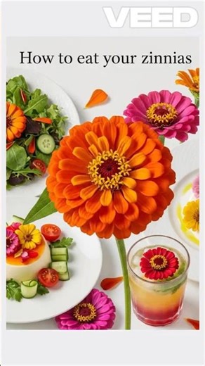 Quick Hack #24: 🌸EZ Zinnia Hack 🌸 - Cut, Dry, and Eat!
