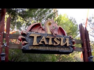 Tatsu Review Six Flags Magic Mountain B&M Flying Coaster