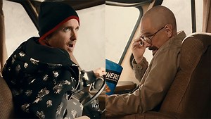 Bryan Cranston & Aaron Paul Make ‘Breaking Bad’ All About Snacks In PopCorners’ Super Bowl Commercial